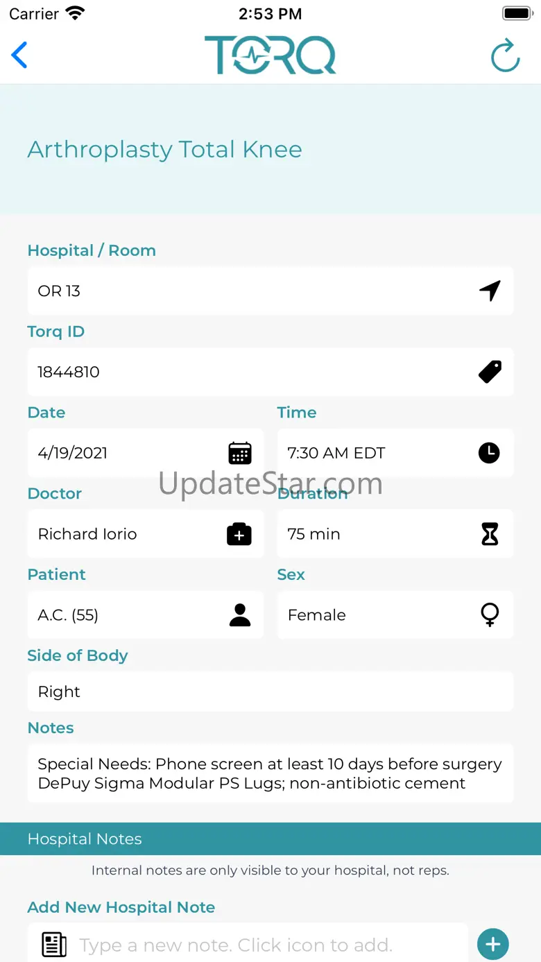 Torq Hospital 50.1.0
