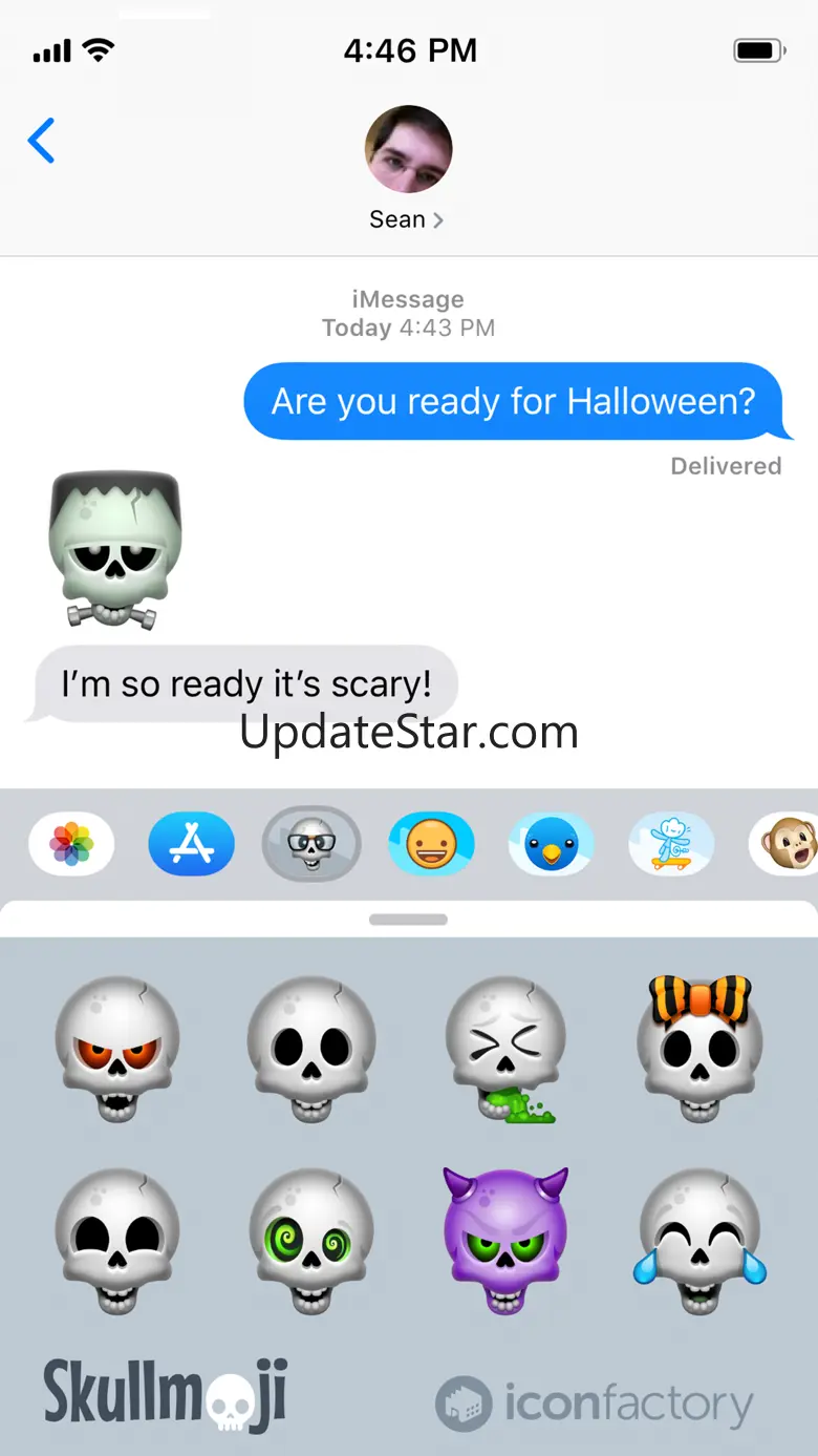 Iconfactory Skullmoji Stickers 1.0
