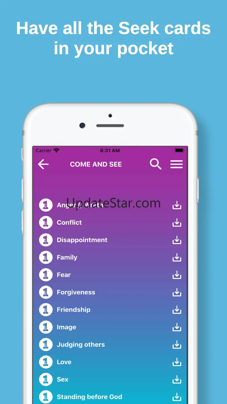 Seek cards app 2.2.1