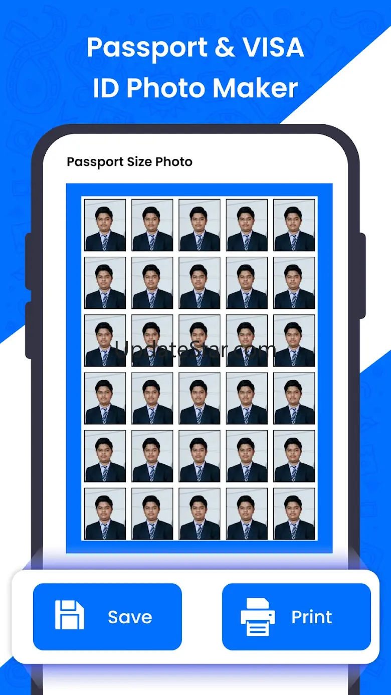 Passport Size Photo - VISA ID 1.6
