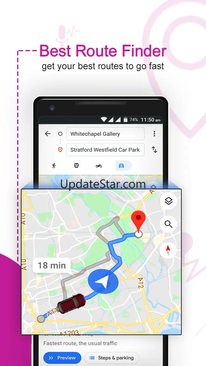 Voice GPS : Trip Planner App 1.7