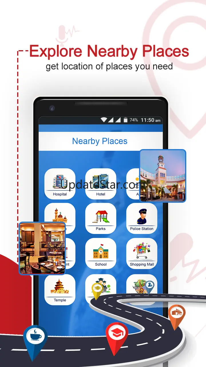 Voice GPS : Trip Planner App 1.7