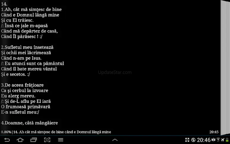 Carte de cantari 09.08