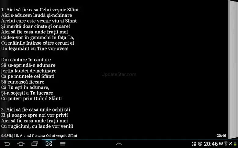 Carte de cantari 09.08