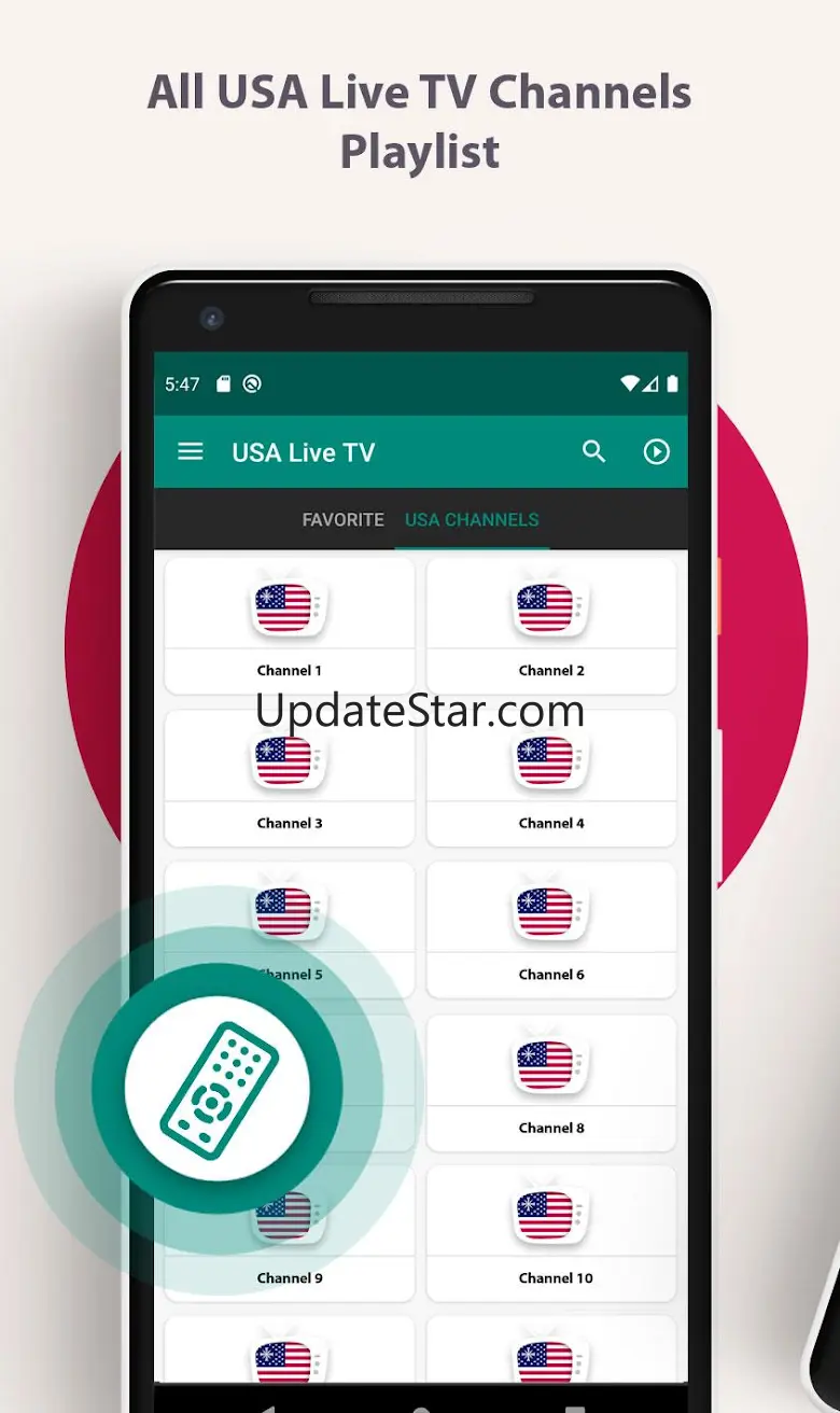 USA - Live TV (Entertainment) 7.6