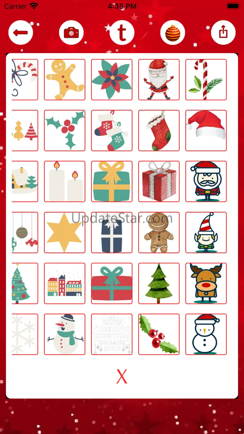 Create Christmas happy cards 1.1