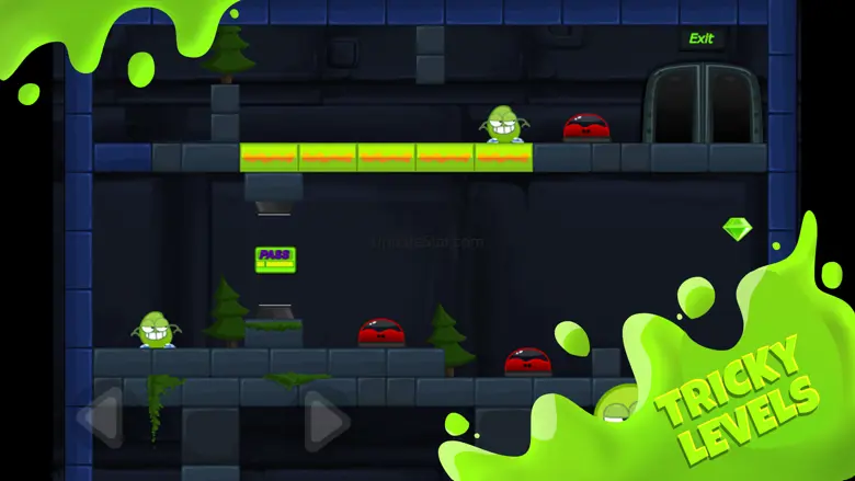 Sneaky splatter Green Blob run 1.0.2