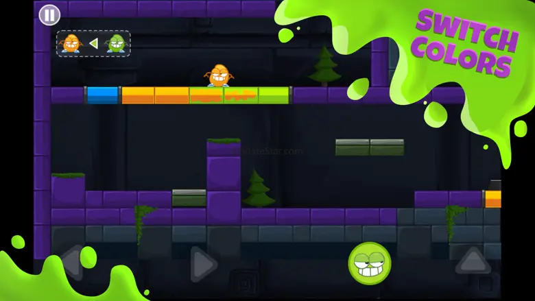 Sneaky splatter Green Blob run 1.0.2