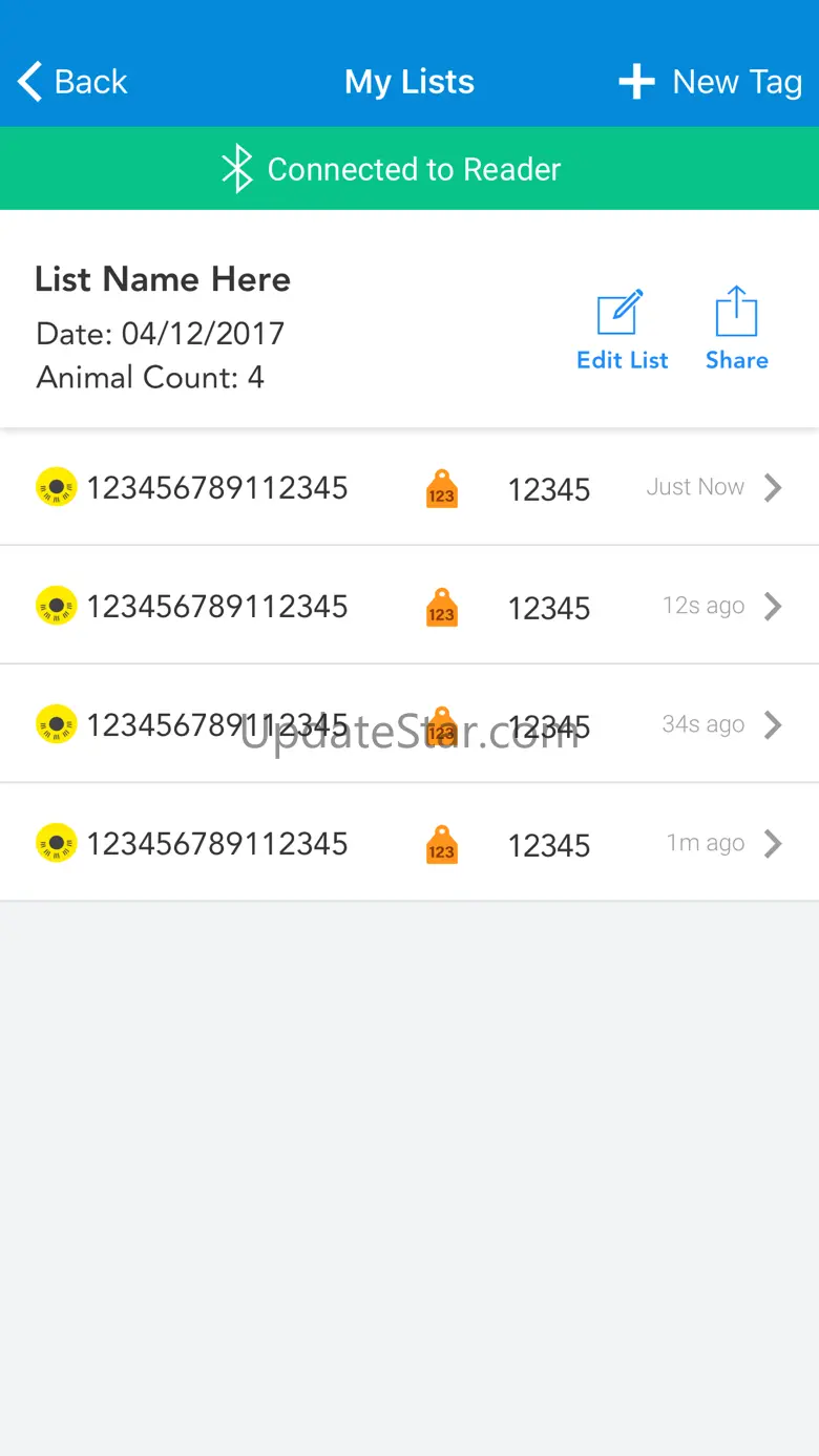 Allflex eList 1.4.1