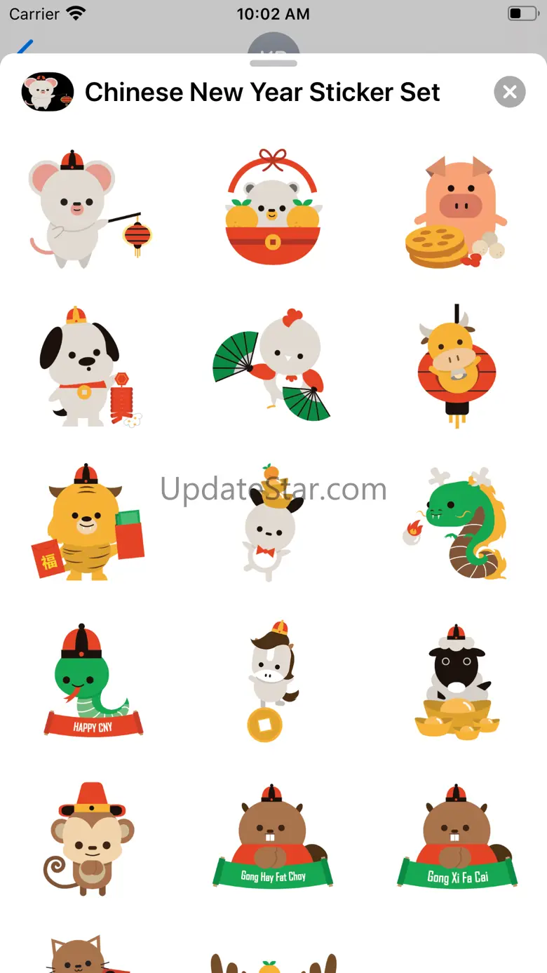 Chinese New Year Stickers 2.0