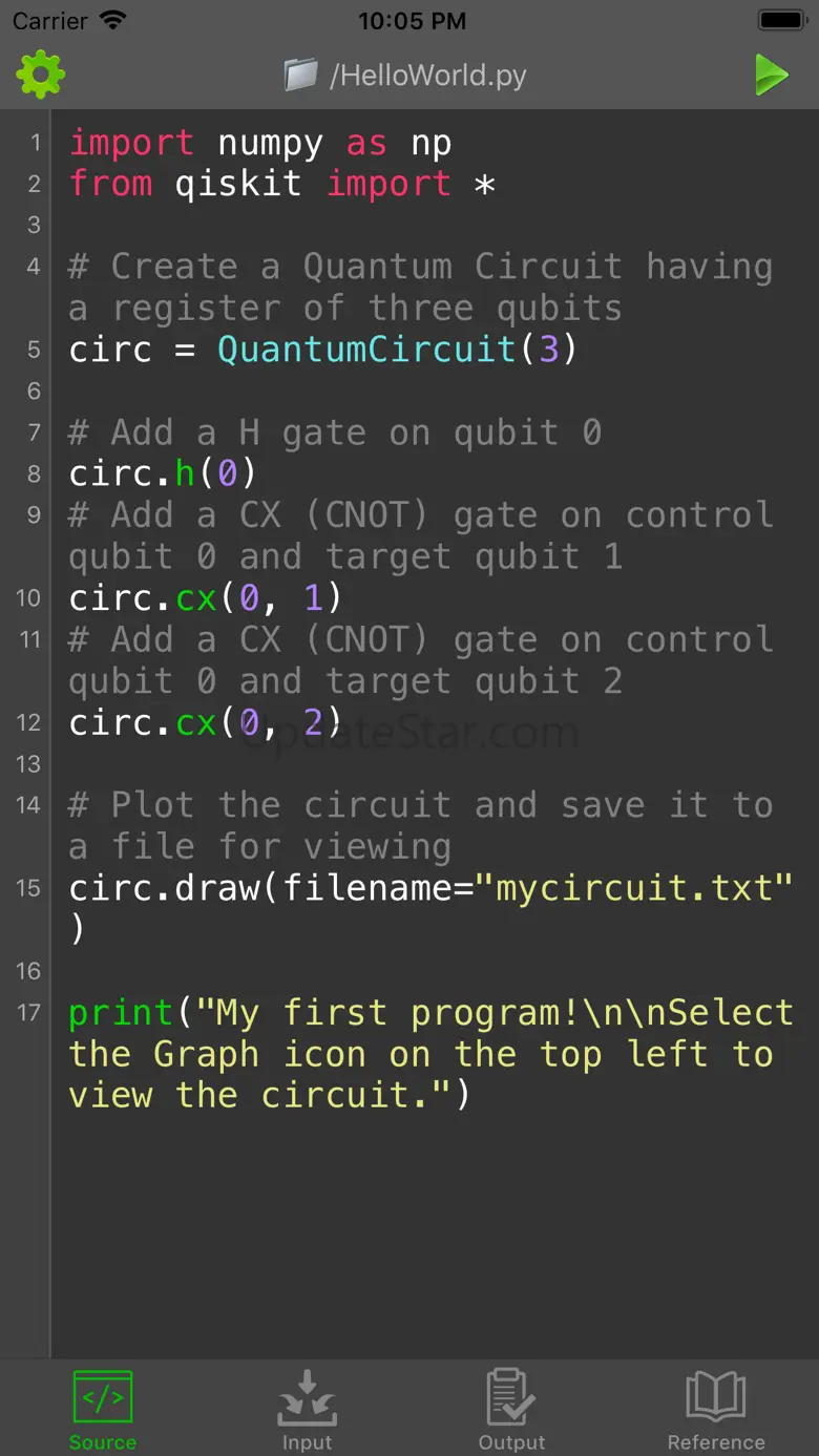 Quantum Programming Compiler 4.3.1