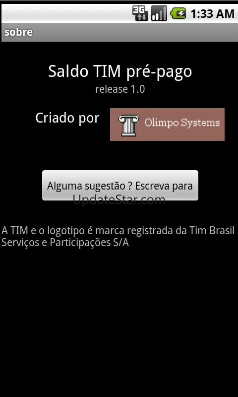 Saldo Pré-Pago TIM 1.1