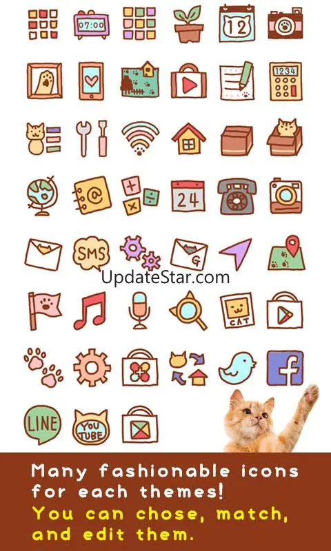 Cute wallpaper-Playful Cat- 1.0.1