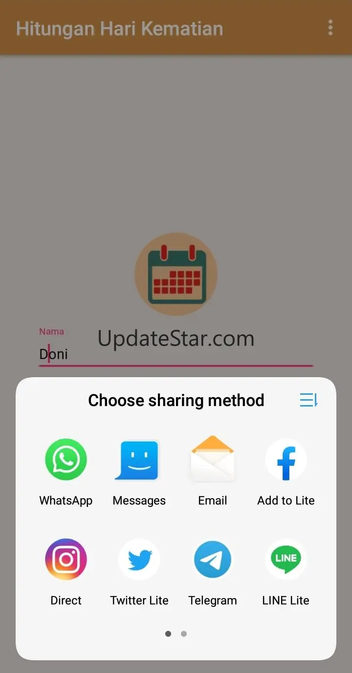 Hitungan Hari Kematian 1.1.1