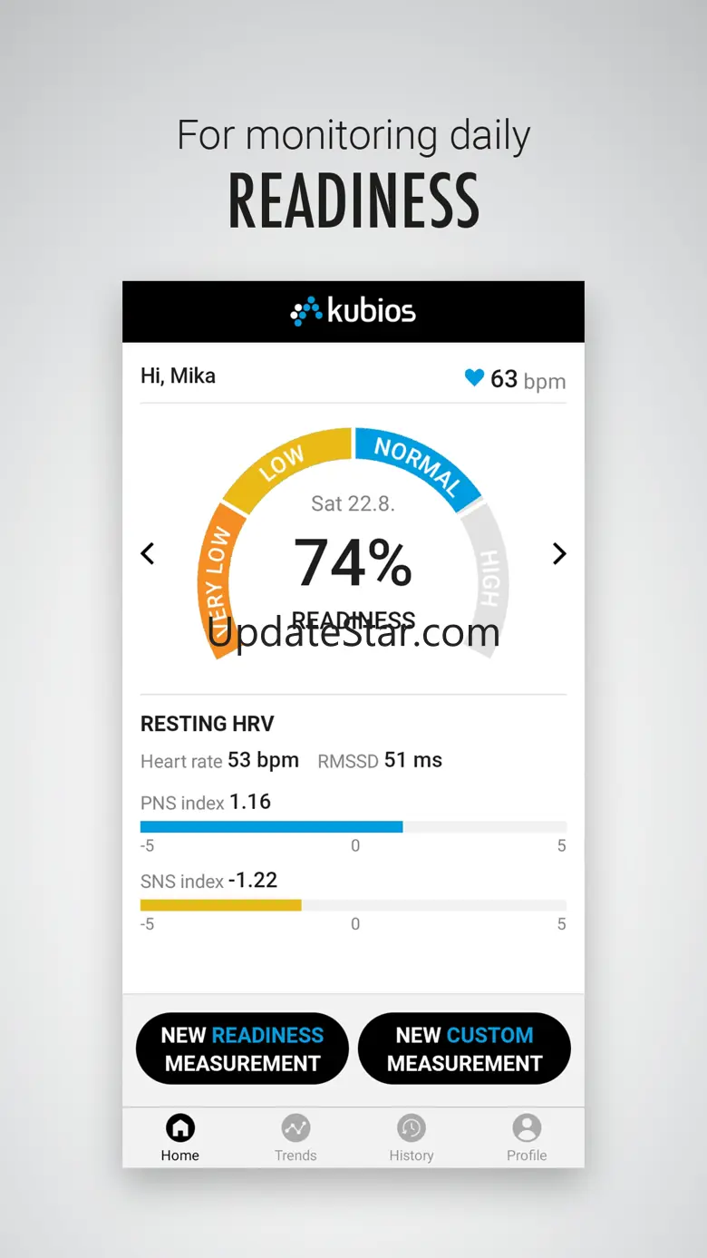 Kubios HRV - Daily Readiness 1.4.2