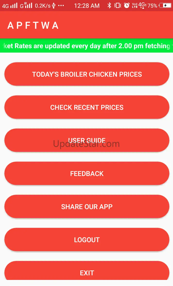 APFTWA(Daily Chicken Rates) 3.9