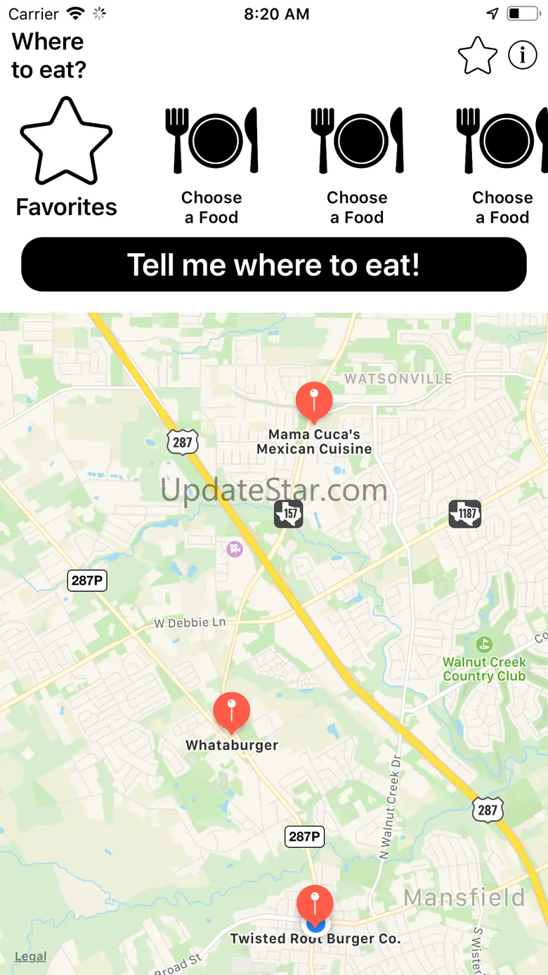 Where to eat? 1.0