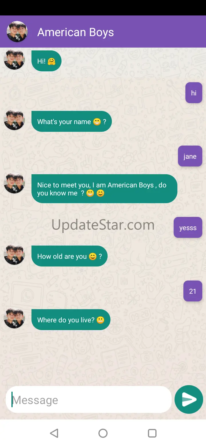 American Boys Fake Video Call  1.6