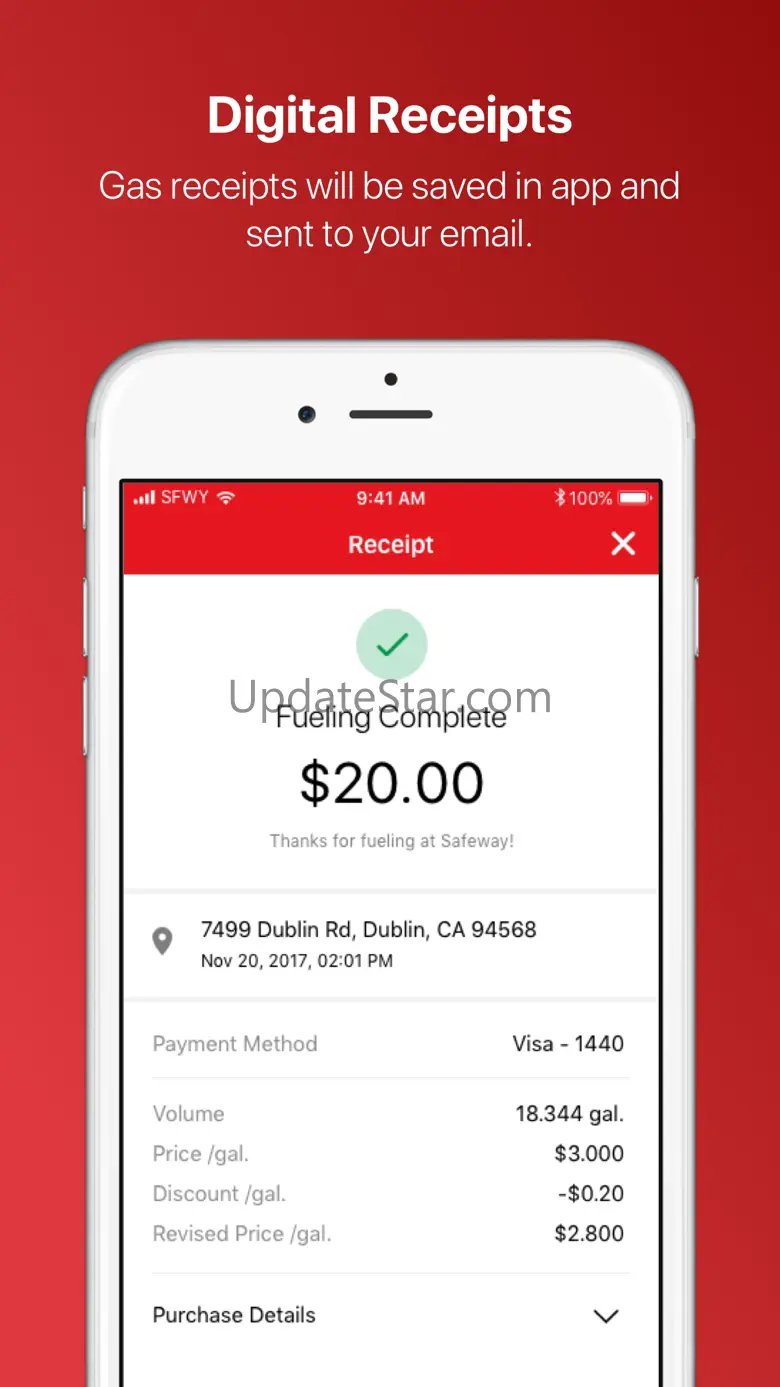 Vons One Touch Fuel‪™‬ 1.1.4