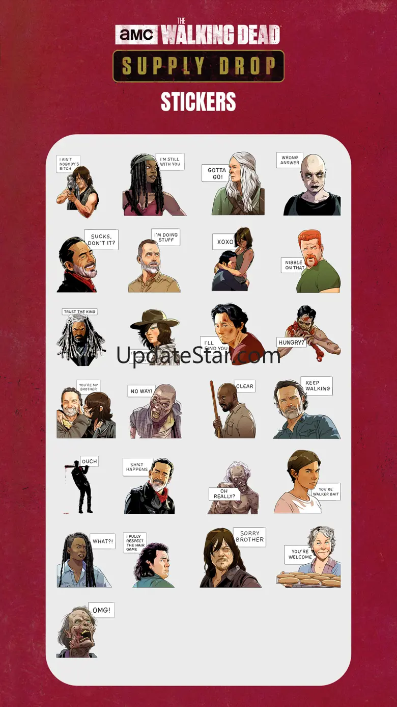 TWD - Supply Drop Stickers 1.0.0