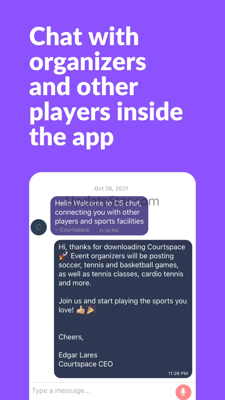 Courtspace 1.11.0