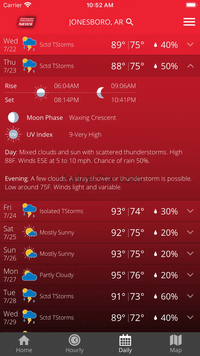KJNB Weather 5.10.500