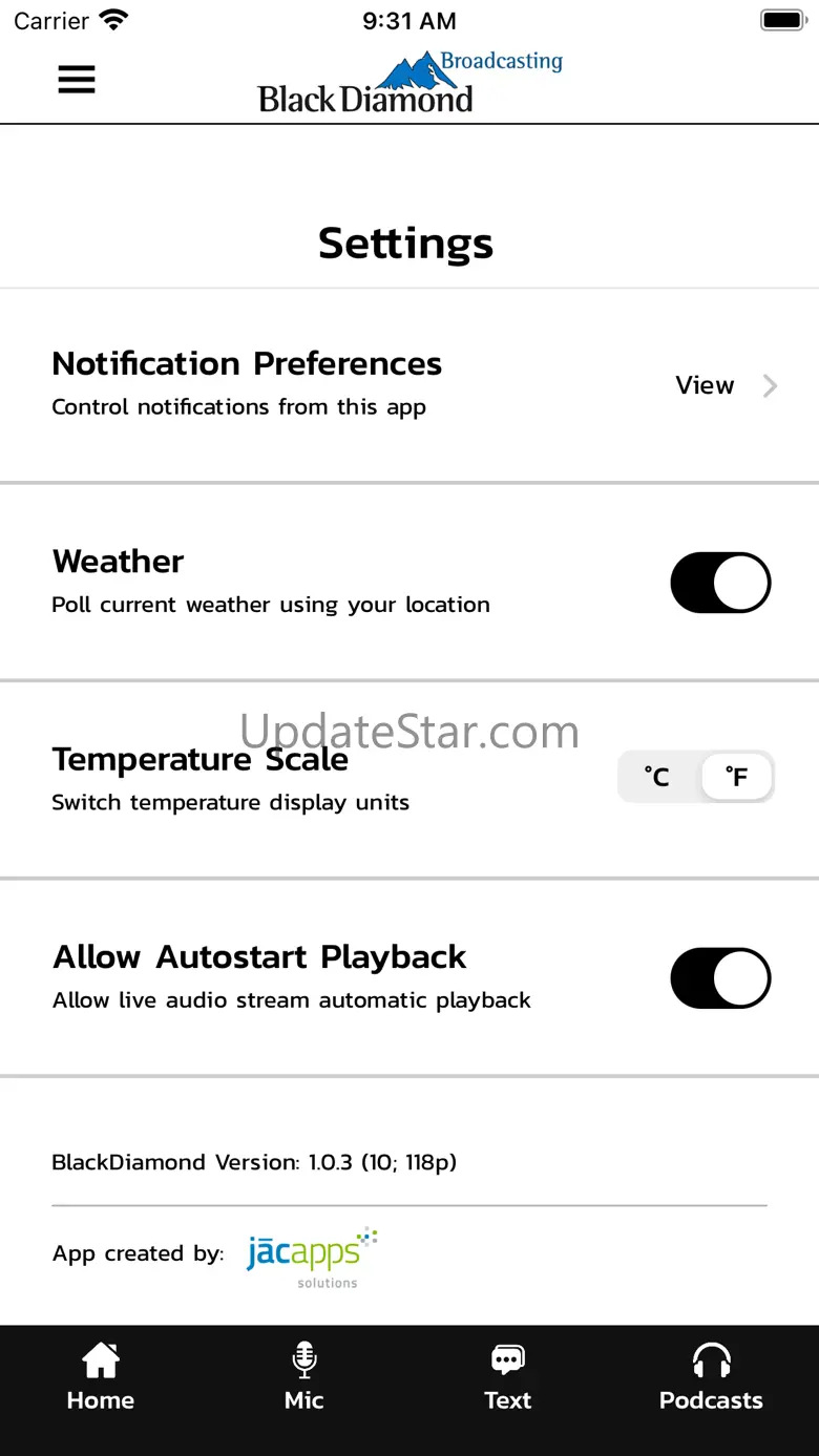 Black Diamond Broadcasting 1.0.4
