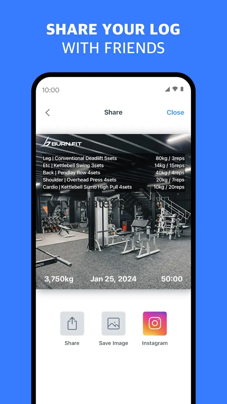 Burn.Fit - Workout Plan & Log 1.724