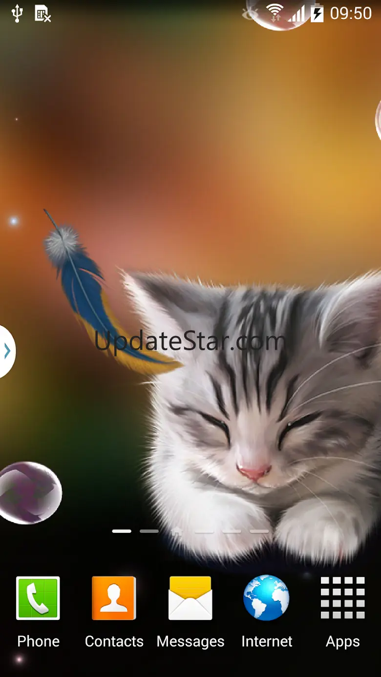 Sleepy Kitten Wallpaper 1.1.1