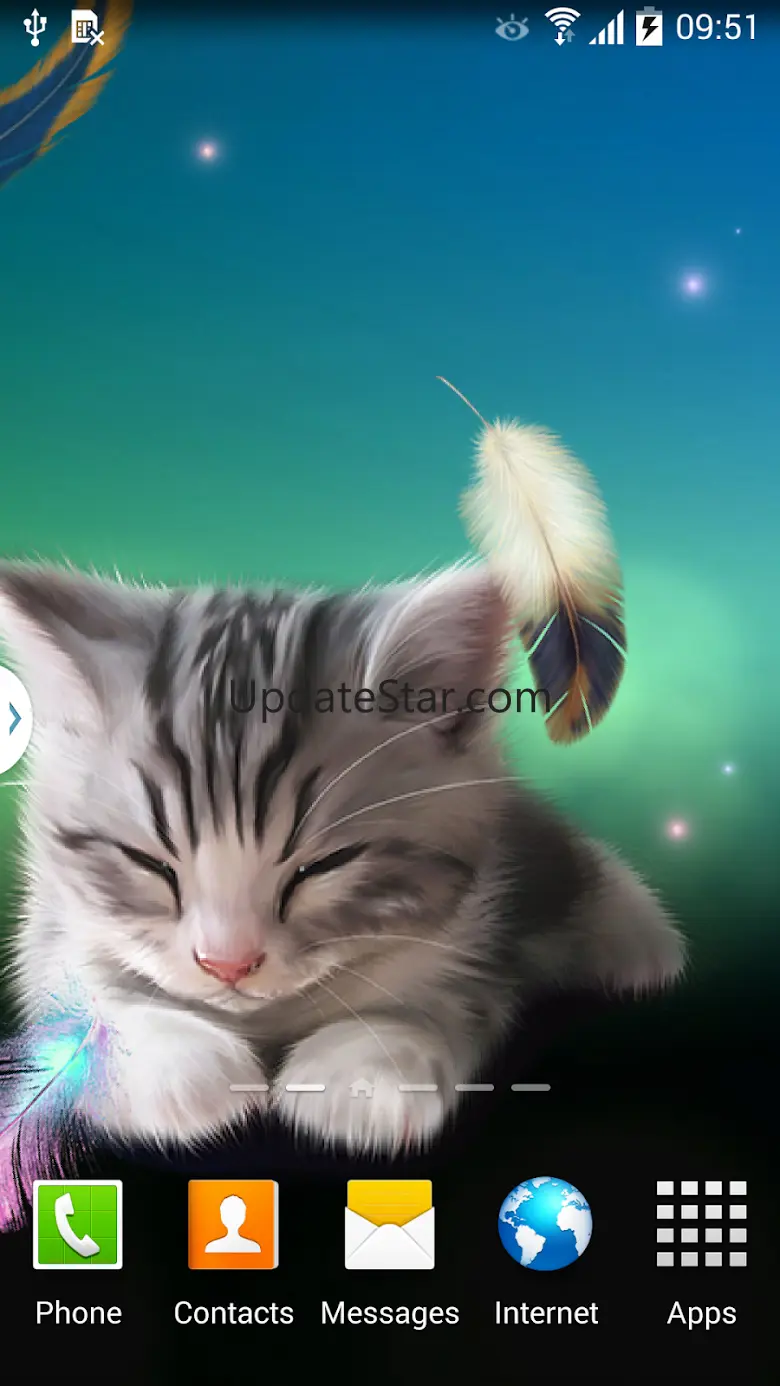 Sleepy Kitten Wallpaper 1.1.1