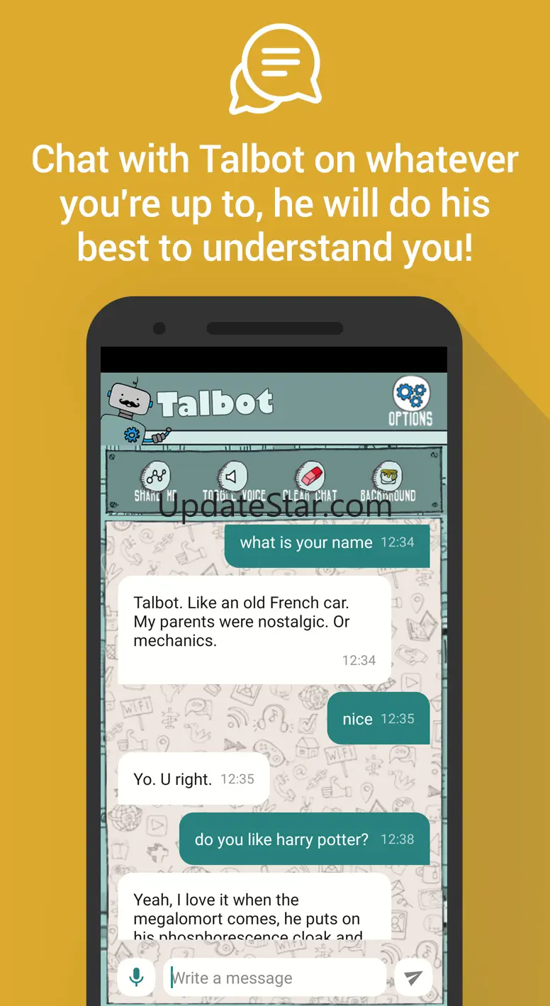 Talbot, the chatbot 6.3.01