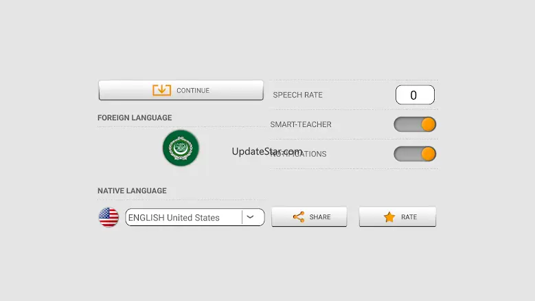 Learn Arabic words with ST 1.1.2