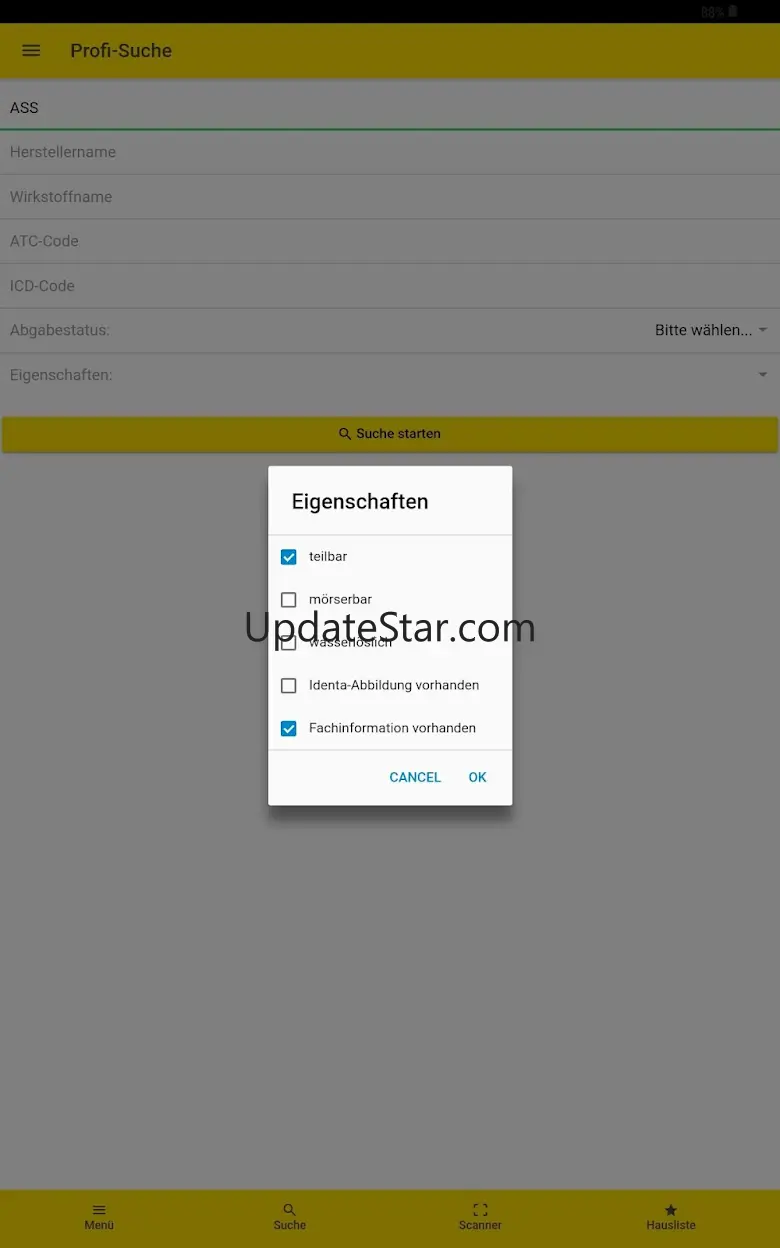 Gelbe Liste Medikamente App 4.0.79
