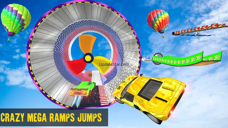 Mega Ramp Superhero Car Game 1.0.22