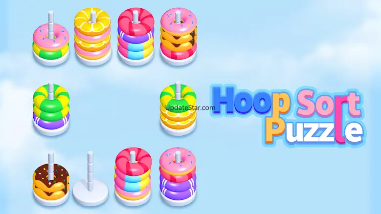 Hoop Sort Puzzle: Color Stack 1.291
