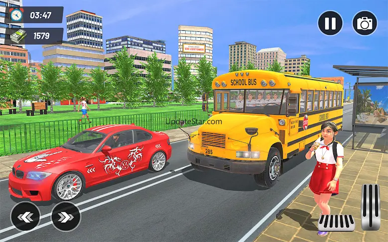 School Bus Driving Games 3D 1.4.6