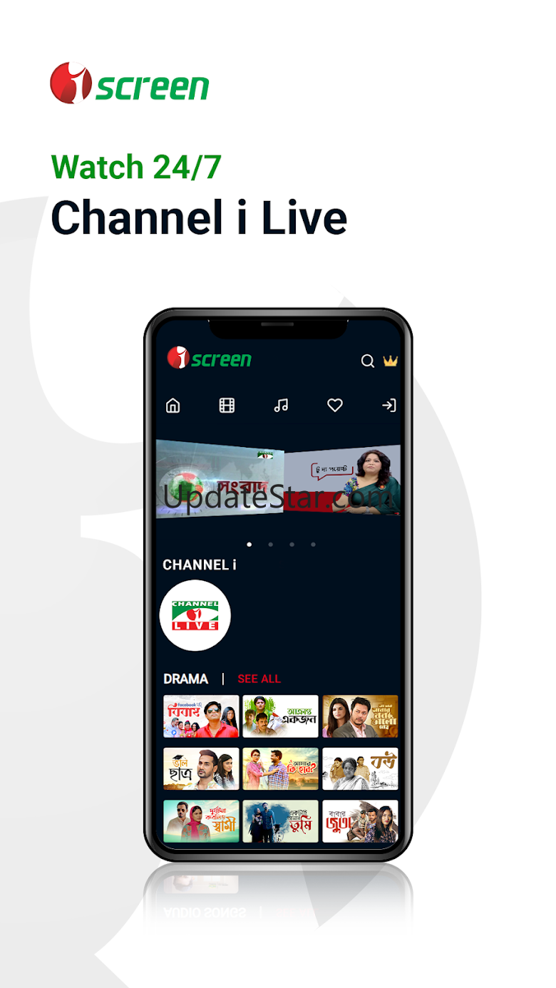 iScreen -Movies, Series, Drama 1.7.5