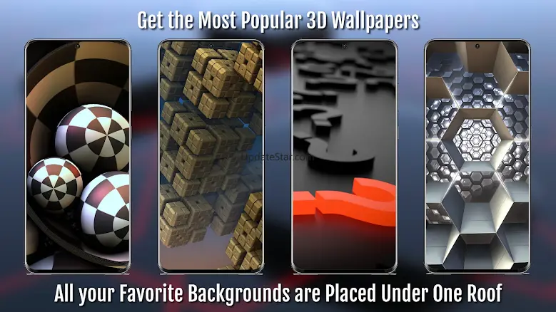 3D Wallpapers Full HD / 4K 4.50