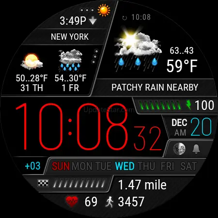 Weather watch face W6 1.1