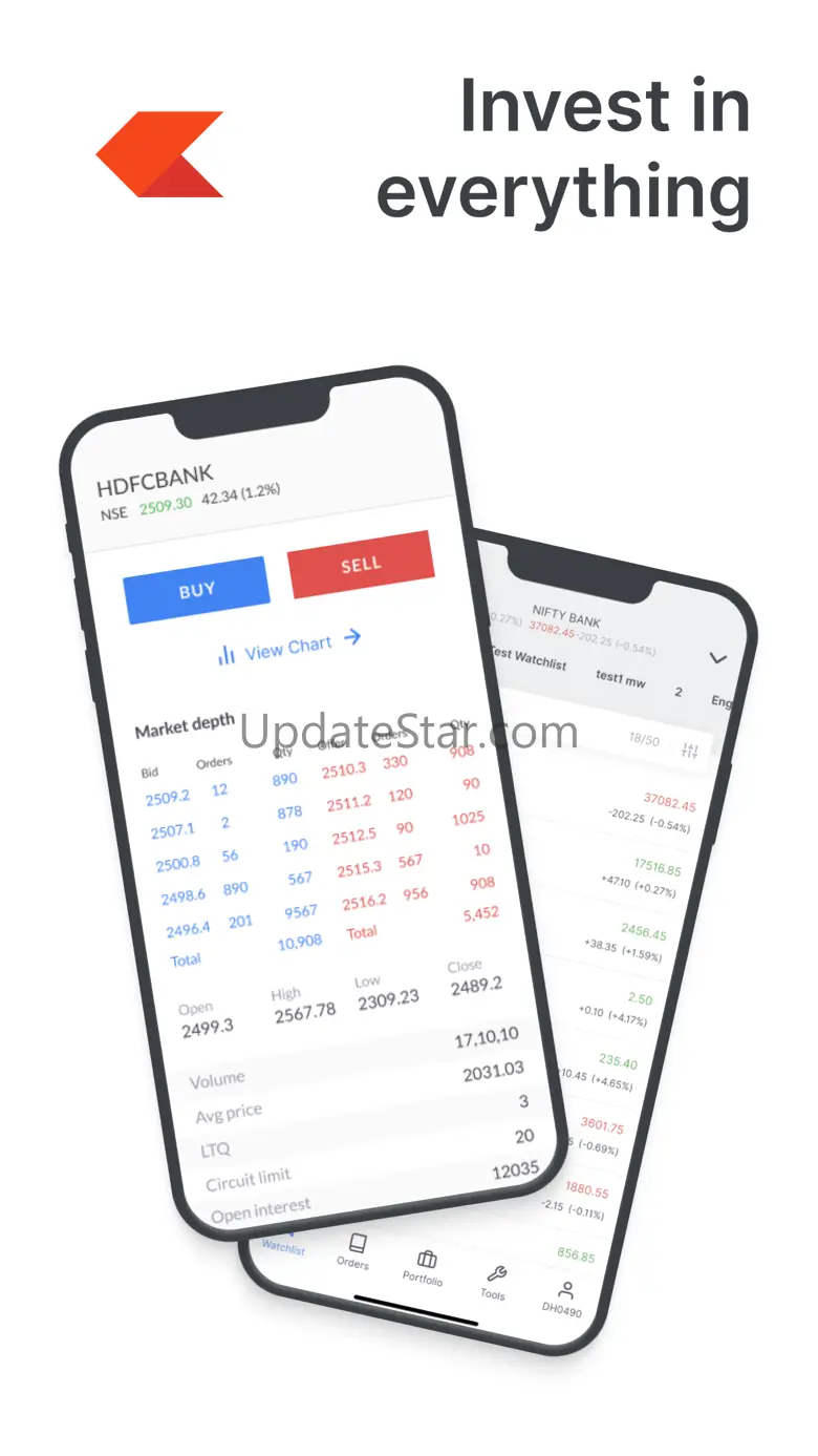 Zerodha Kite - Trade & Invest 3.8.3
