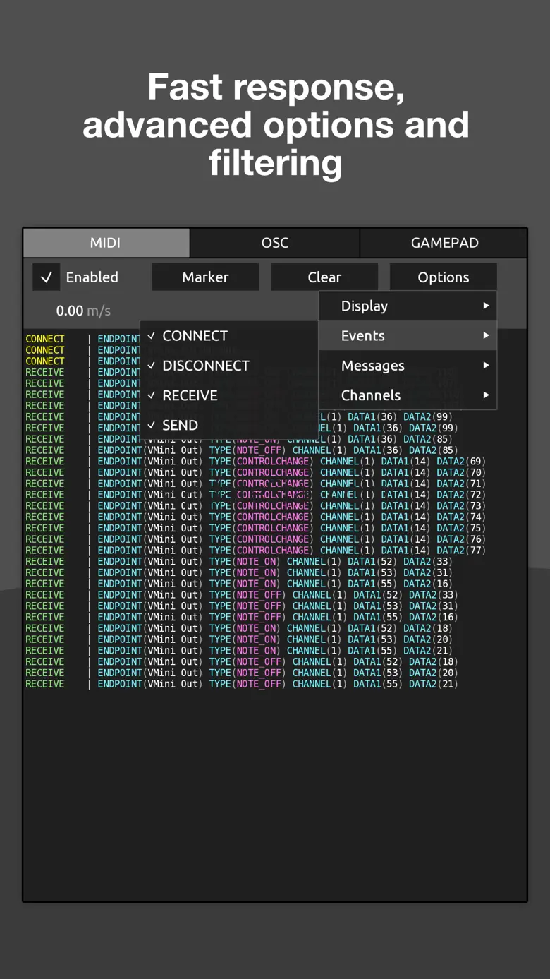 Protokol - MIDI/OSC Monitor 0.5.5