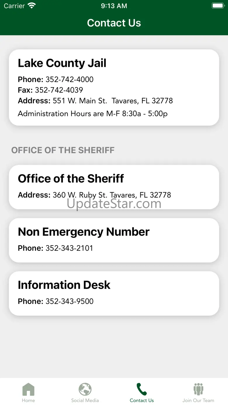 Lake County Sheriff's Office 2.1.1