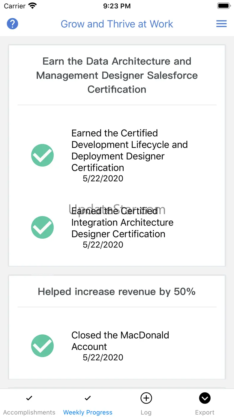 Grow and Thrive at Work 2.1.3