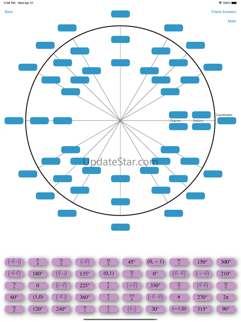 Unit Circle Practice 1.4