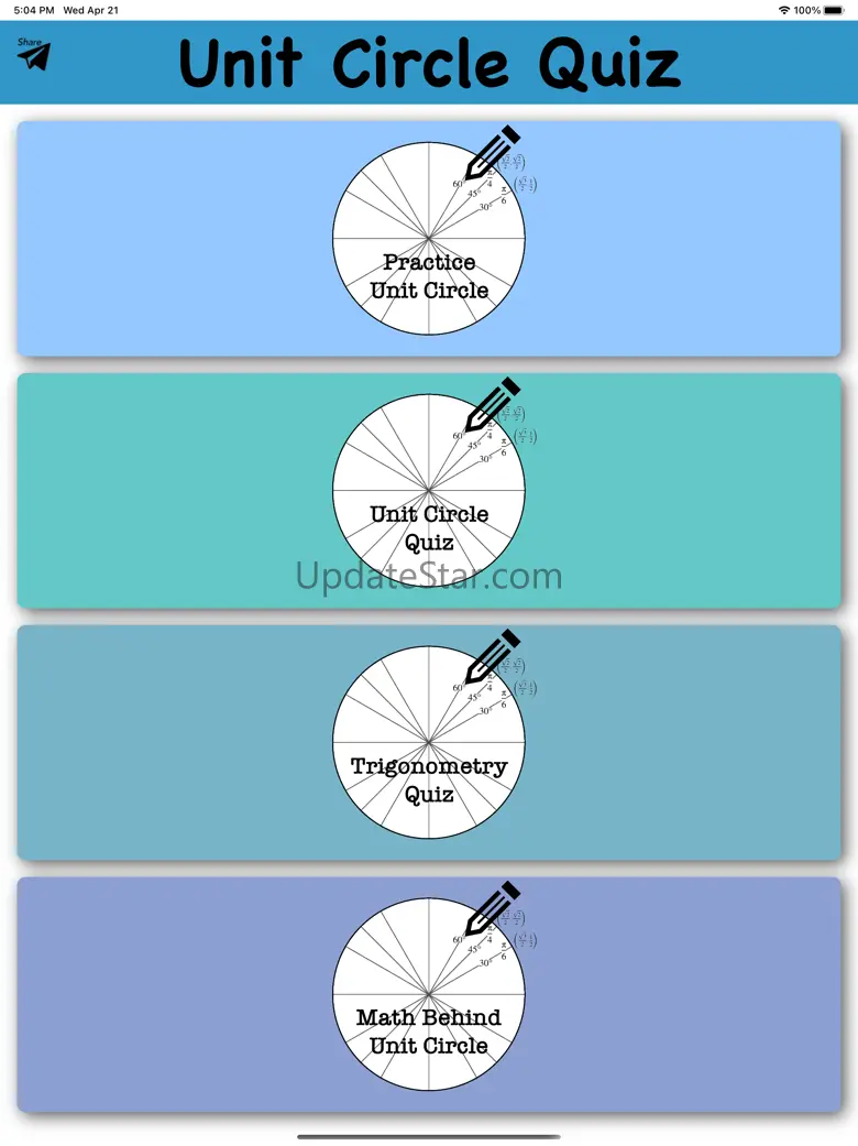 Unit Circle Practice 1.4