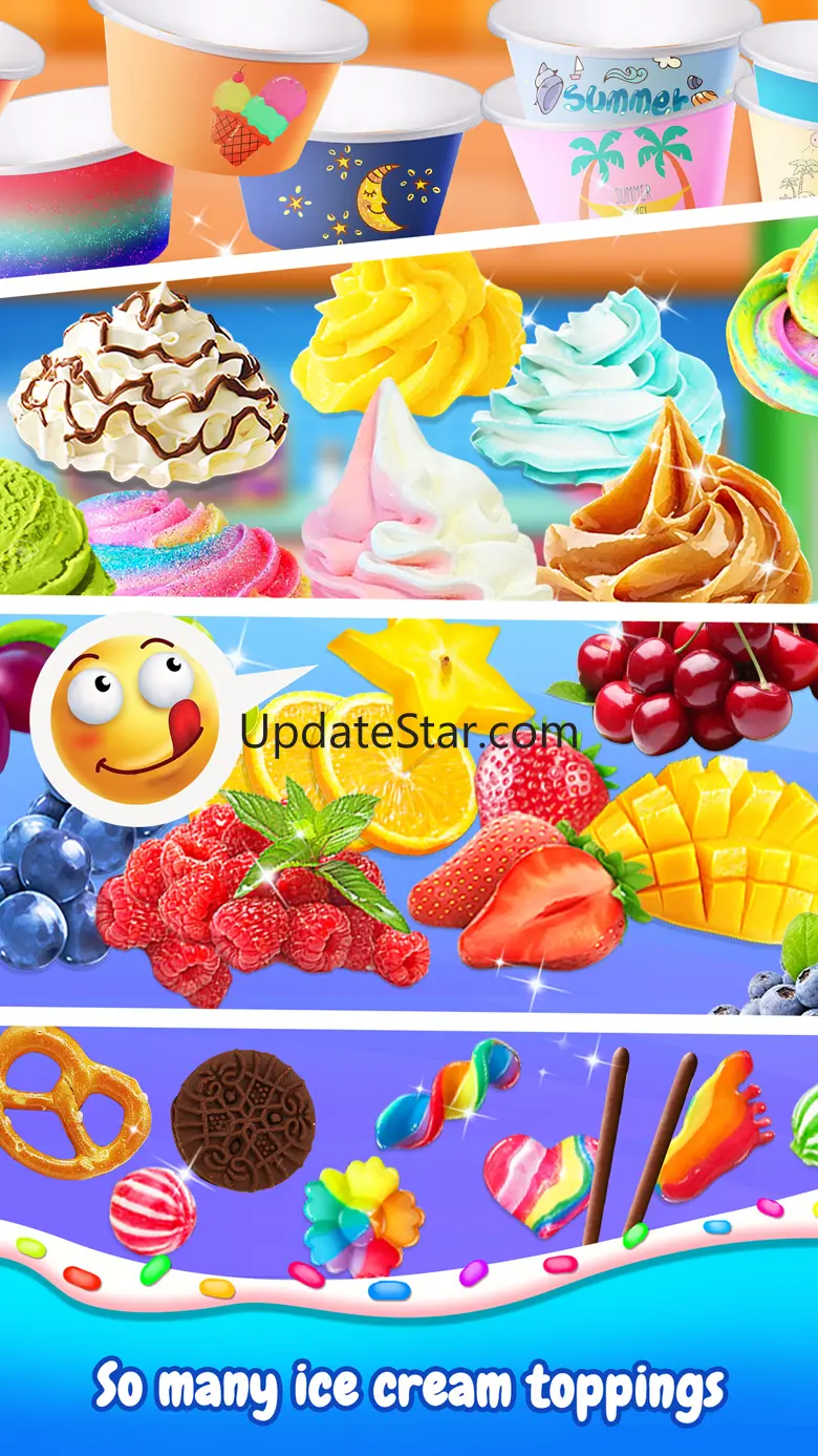 Frozen Ice Cream Roll Desserts 1.2.1