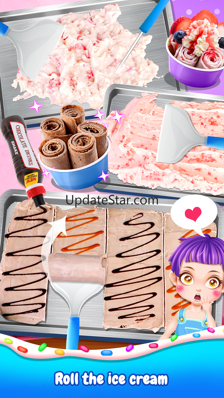 Frozen Ice Cream Roll Desserts 1.2.1