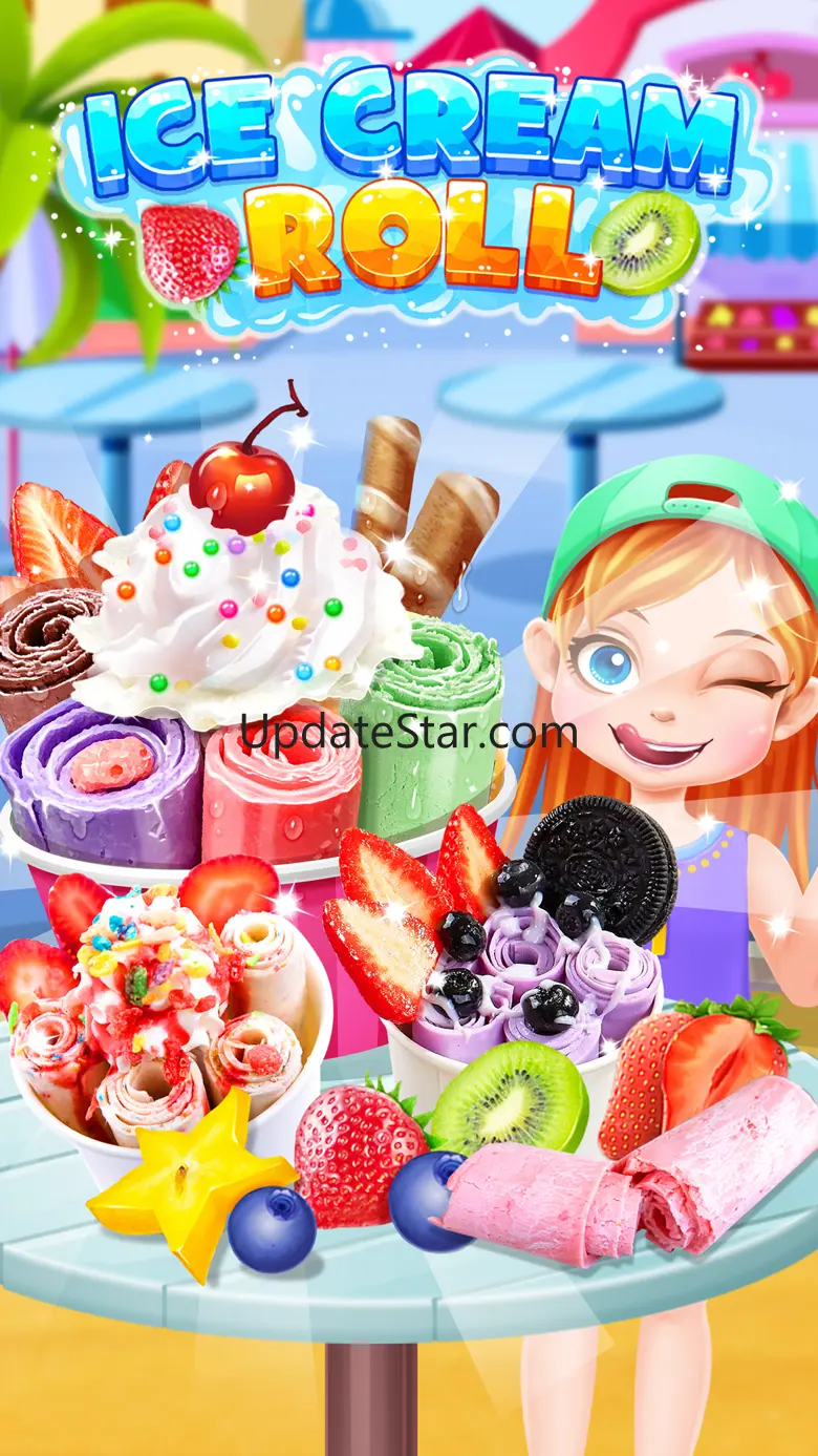 Frozen Ice Cream Roll Desserts 1.2.1