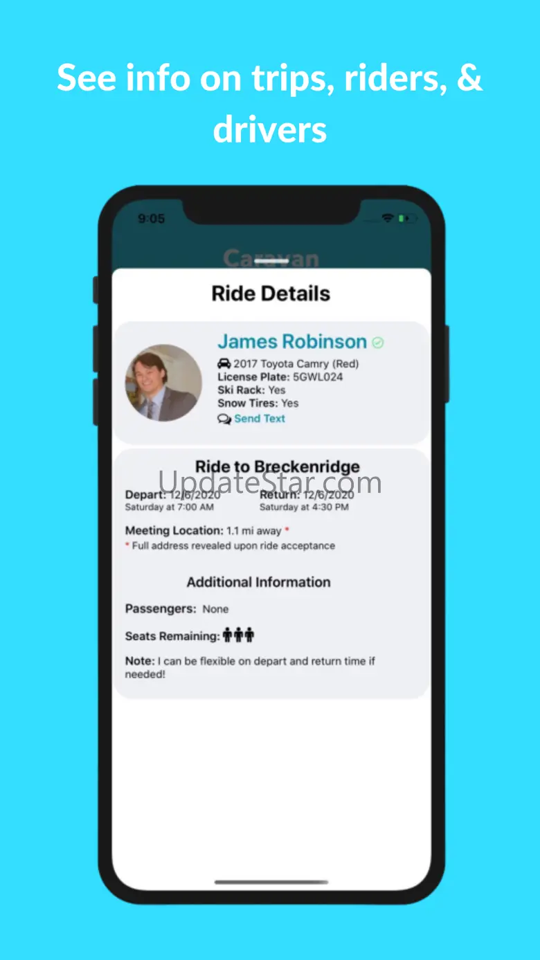 Caravan: Colorado Ski Carpool 1.1.0