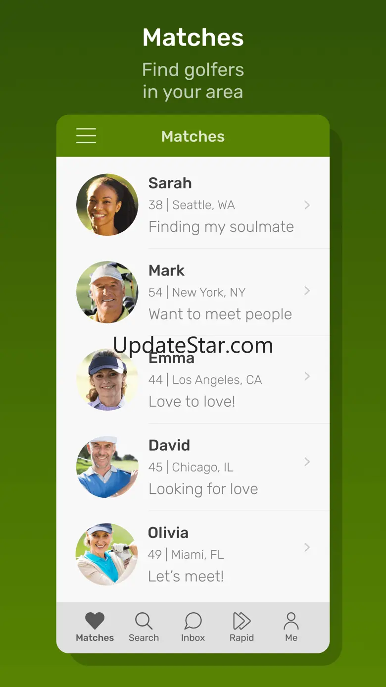 Meet Local Golfers 2.3.7